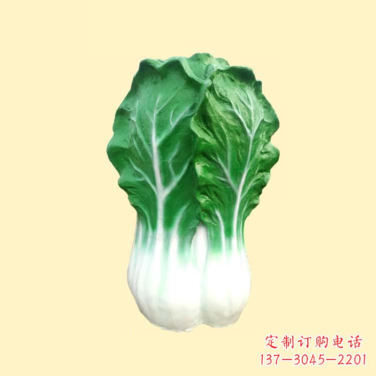 益阳白菜卡通雕塑