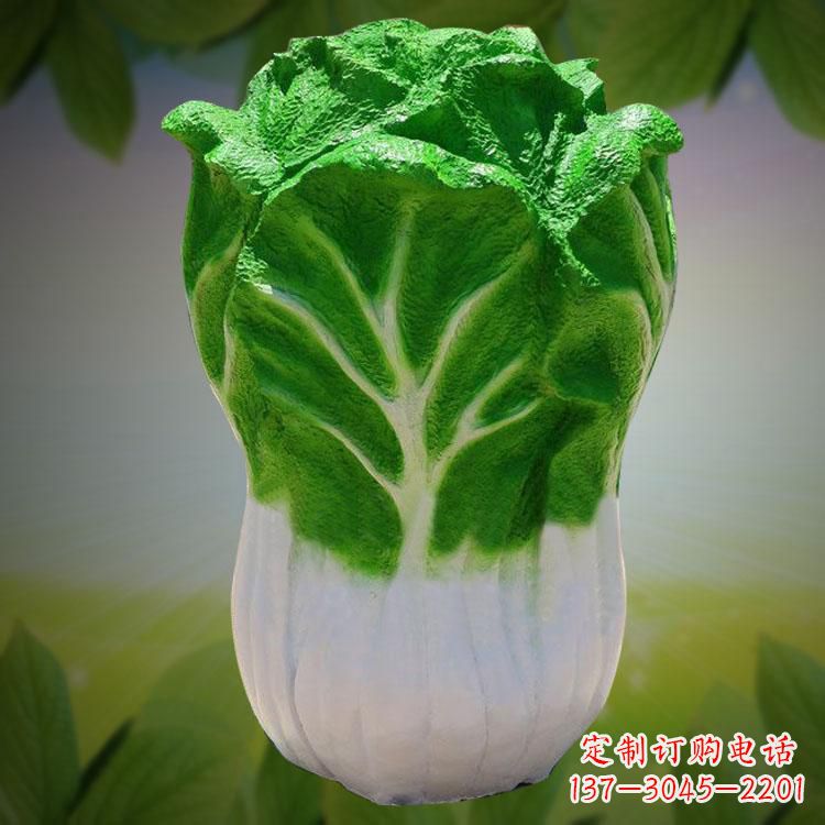益阳新鲜白菜石雕——给家中装饰增添可爱气息