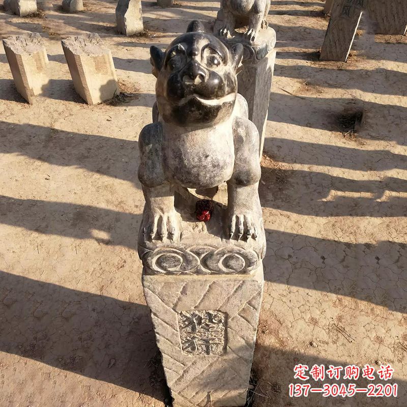 益阳青石狴犴拴马桩