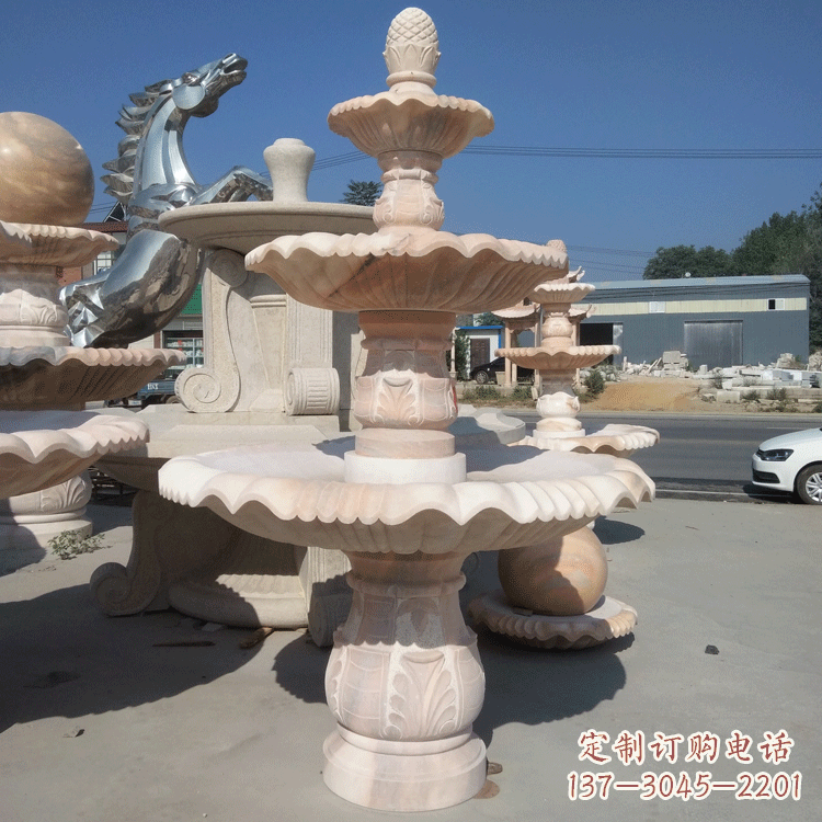 益阳四腿石雕喷泉