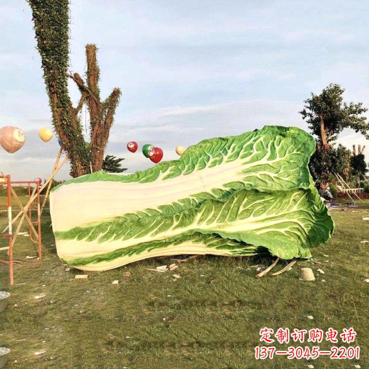 益阳玉白菜雕塑