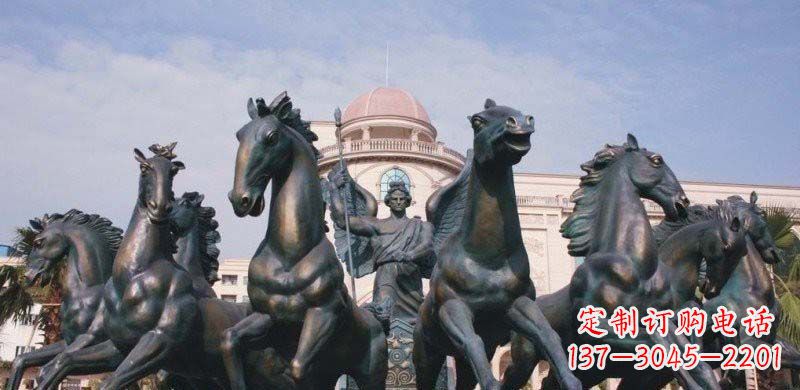 益阳阿波罗战车铜雕222