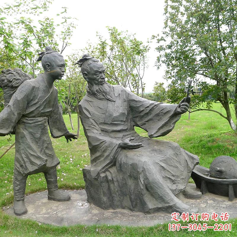 益阳“朱耷”全新系列雕塑——传承明清文化，记录中国历史