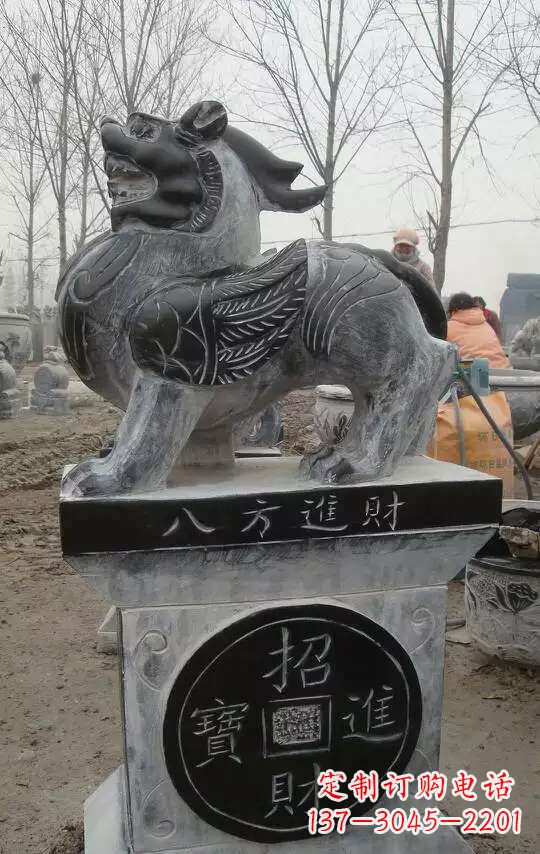 益阳传承财运祥瑞的门墩
