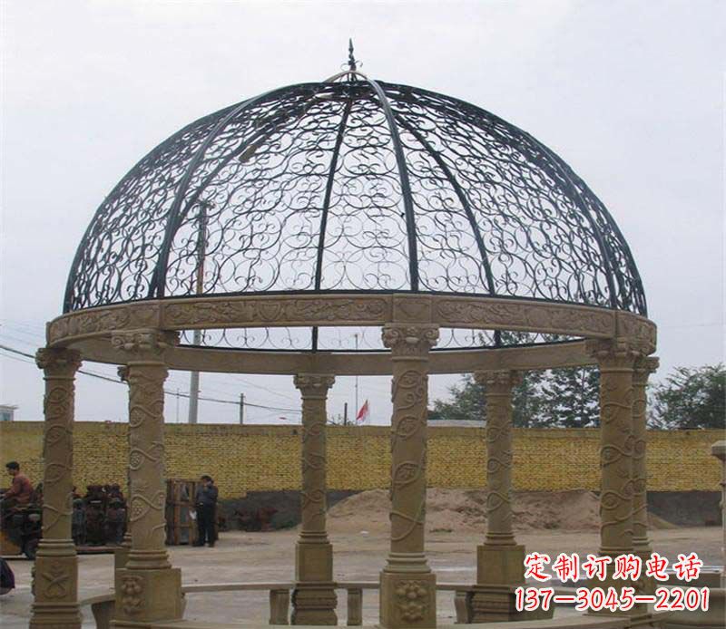益阳新空间,新定义——“八角凉亭大理石雕塑”