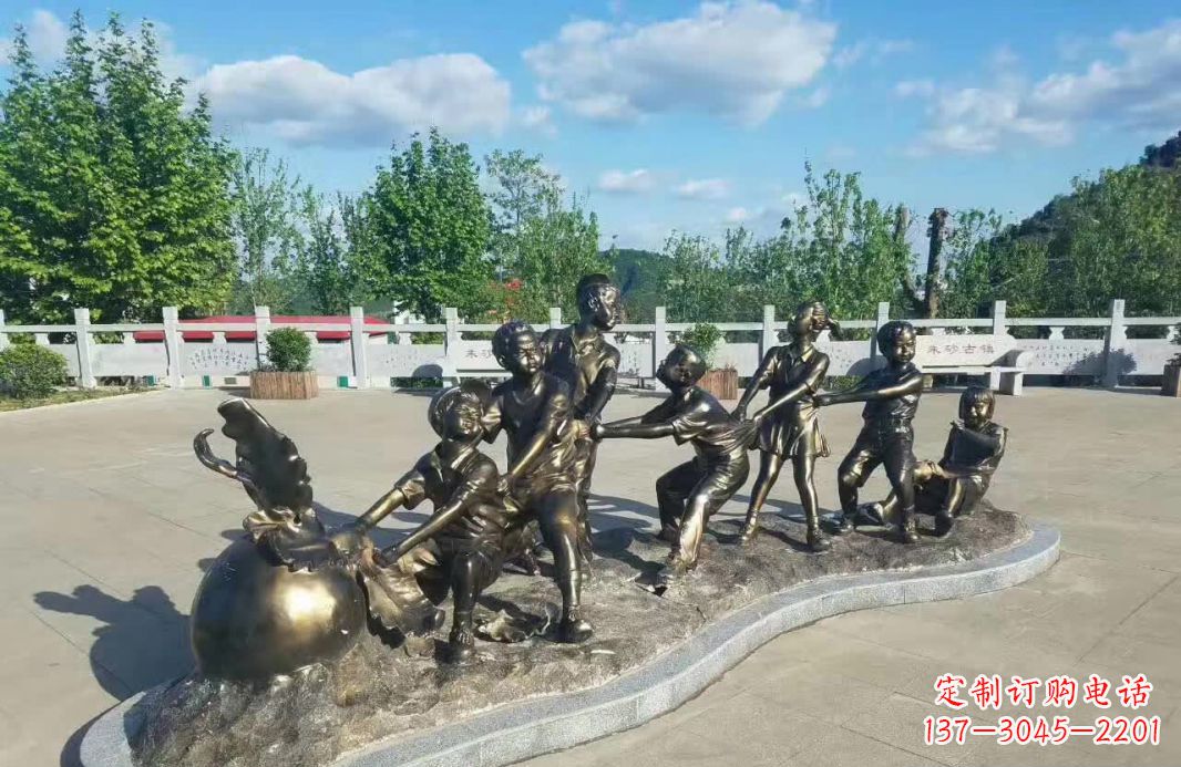 益阳萝卜精灵铜雕——精致的家居装饰