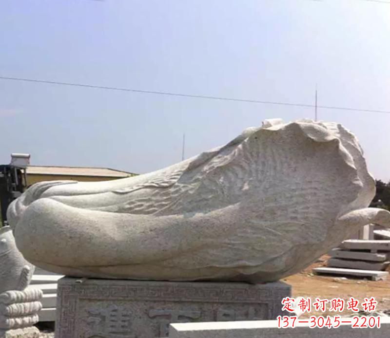 益阳白菜大理石雕塑