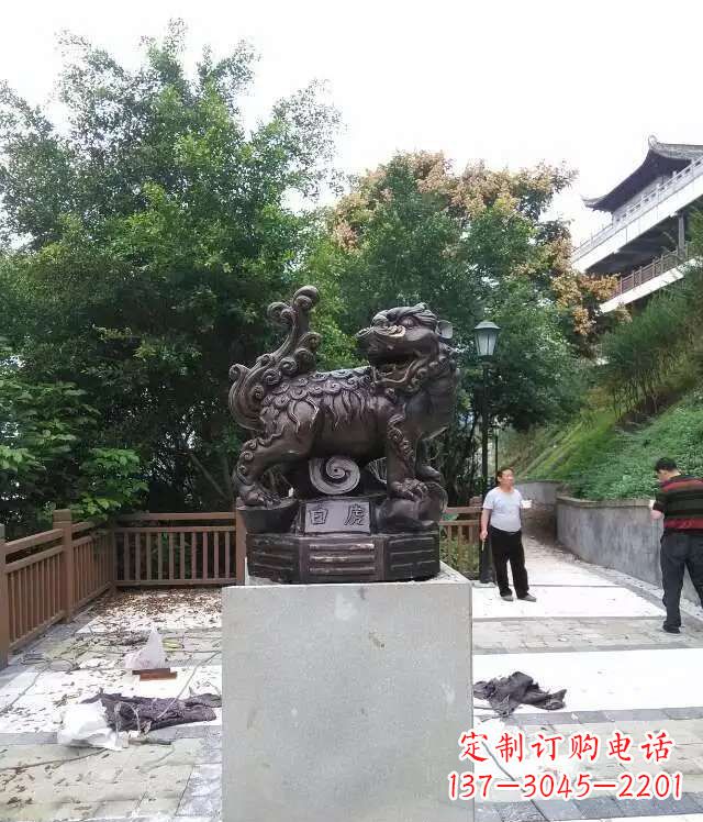 益阳白虎神兽雕塑