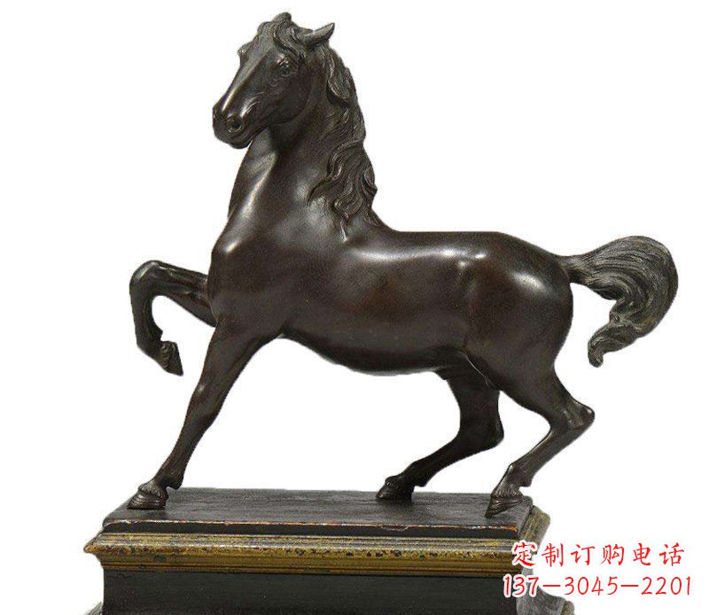 益阳办公招财马动物铜雕塑
