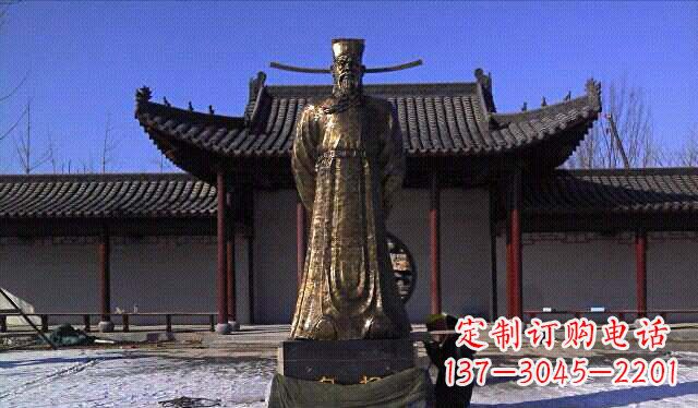 益阳包拯古代名人铜雕