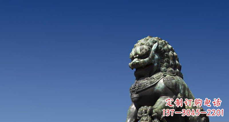 益阳北京青铜狮子