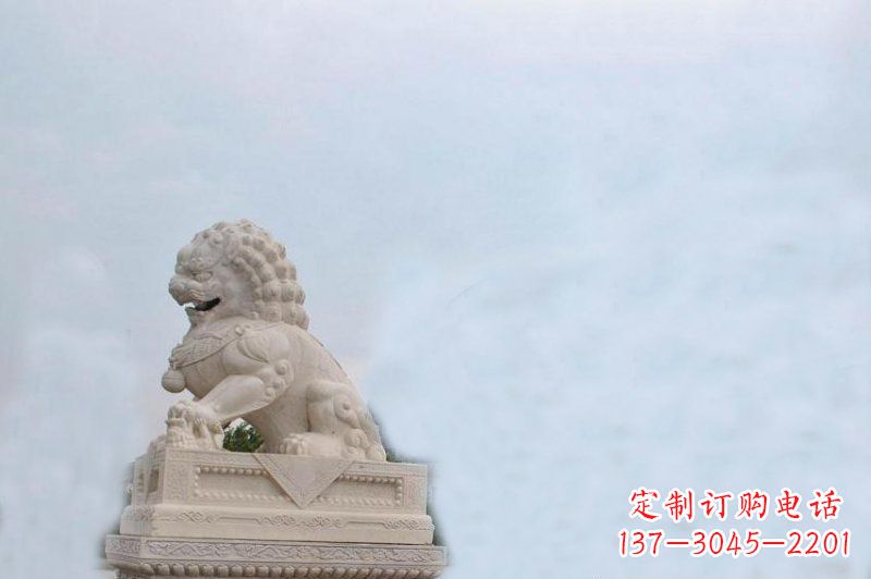 益阳北京狮石精美狮子雕塑