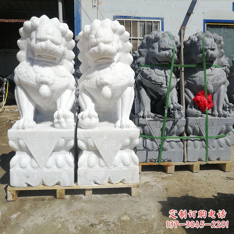 益阳狮子的力量——北京狮子雕塑