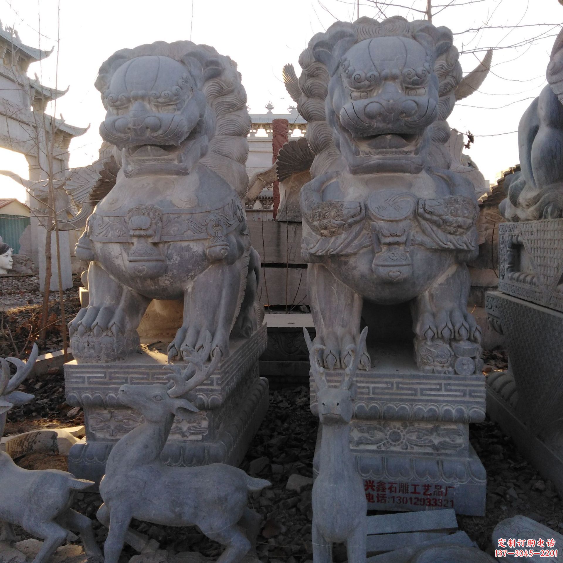 益阳北京铸铜狮子雕塑厂家