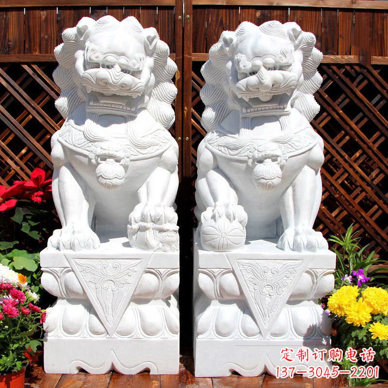 益阳北京铸铜狮子雕塑定制