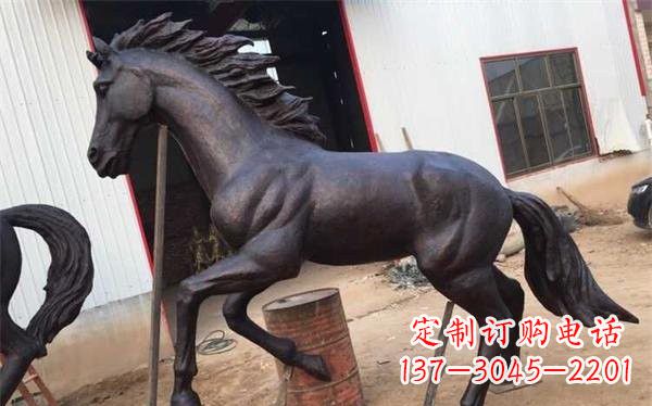 益阳马之铜雕