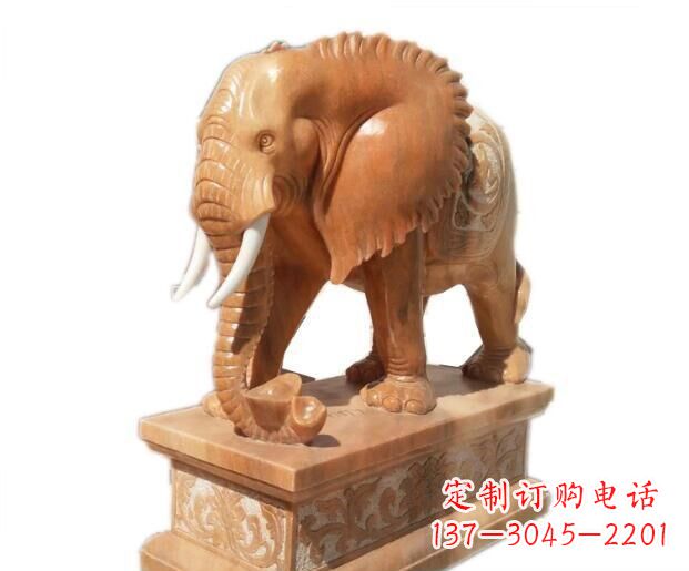 益阳大象石雕