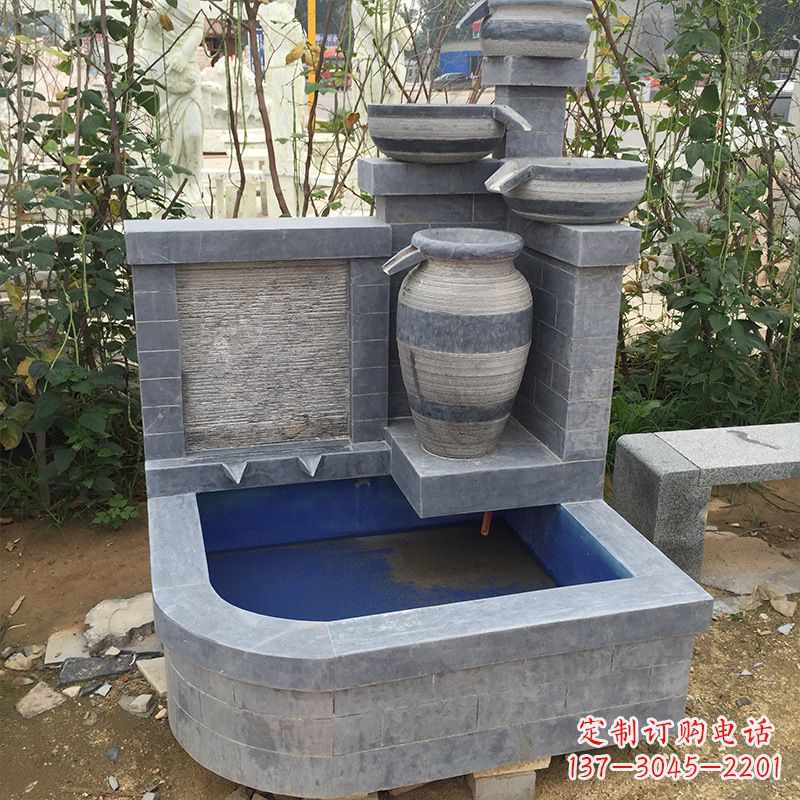 益阳别墅喷泉 石雕喷泉