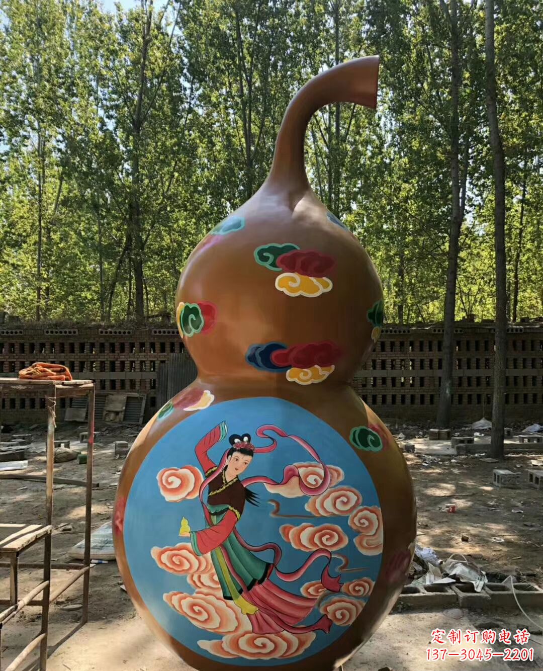 益阳新颖玻璃钢葫芦雕塑