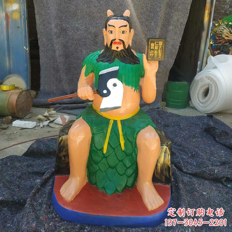 益阳神农雕像的艺术之美