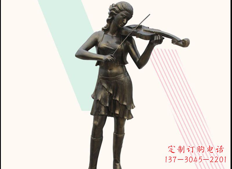 益阳玻璃钢雕刻的女孩