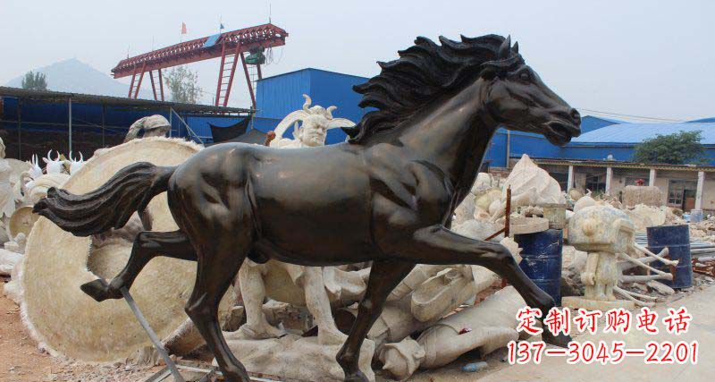 益阳玻璃钢动物雕塑——精致而又充满动感