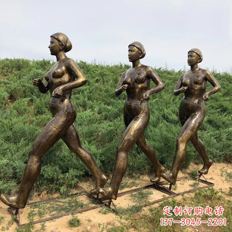 益阳玻璃钢仿铜女人雕塑精致细腻的艺术品