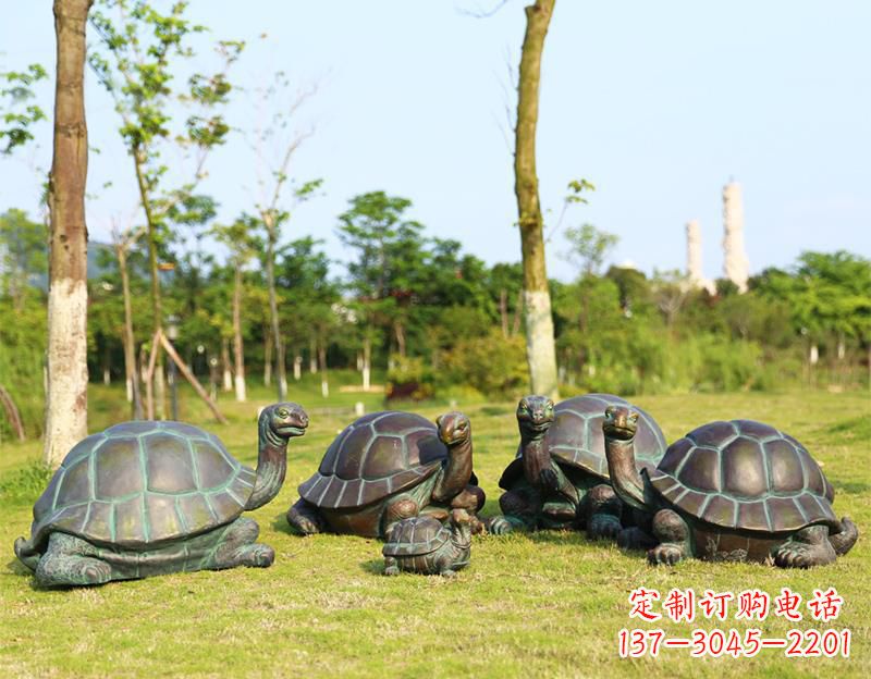 益阳玻璃钢乌龟雕塑——融合古典和现代的精美杰作