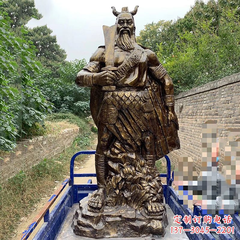 益阳炎帝神农氏玻璃钢雕塑一种新的艺术形式