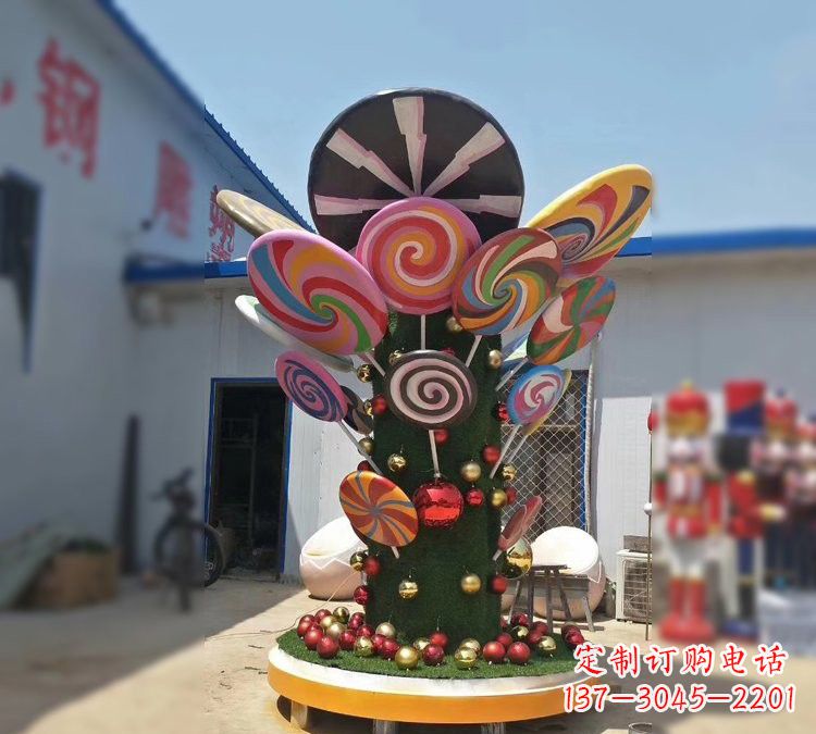 益阳玻璃钢仿真棒棒糖