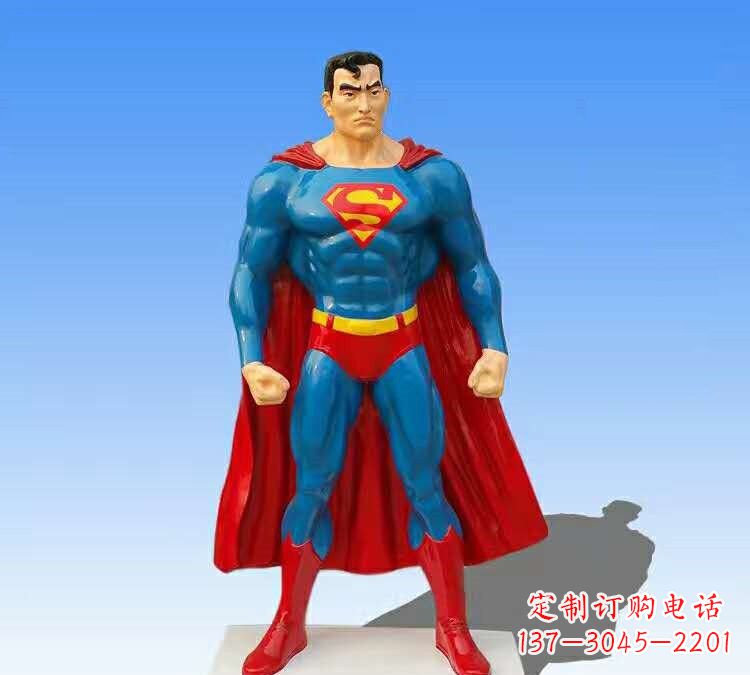 益阳玻璃钢仿真超人