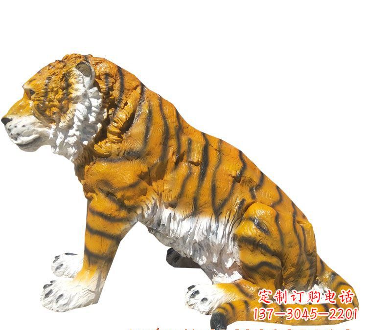 益阳玻璃钢老虎雕塑