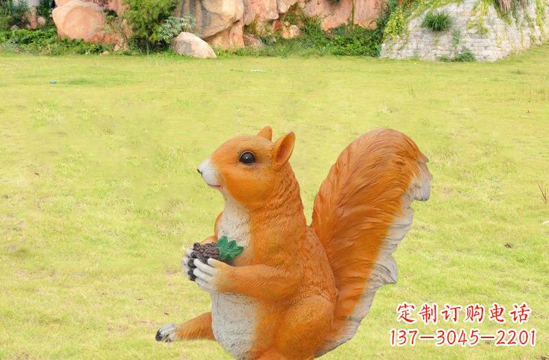 益阳玻璃钢仿真松鼠