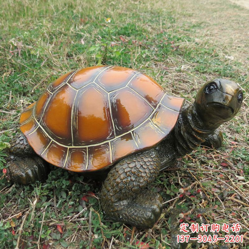益阳玻璃钢海洋动物乌龟雕塑
