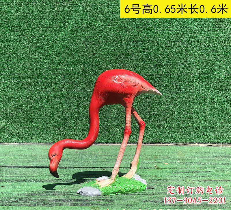 益阳玻璃钢火烈鸟雕塑222