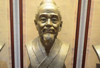 益阳扁鹊医学家铜雕