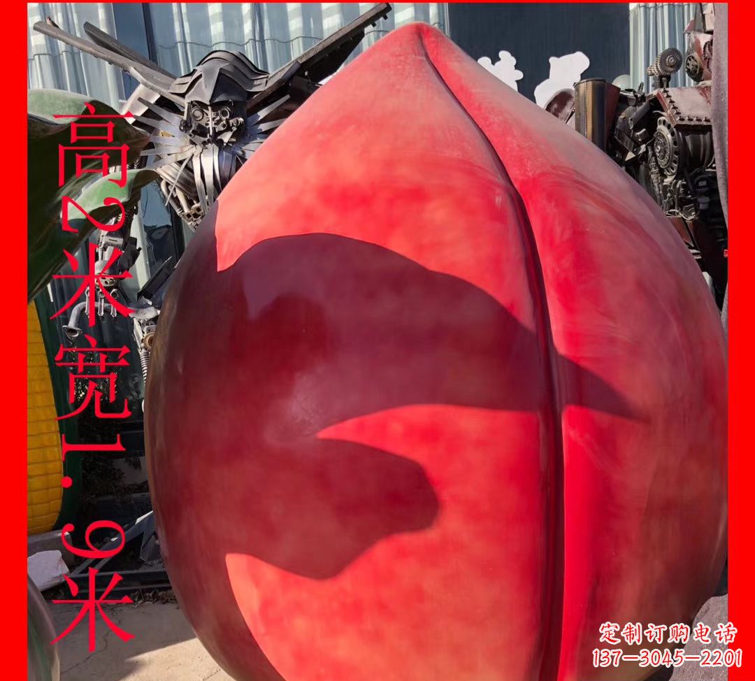 益阳玻璃钢水果雕塑——给你一个美好的景观