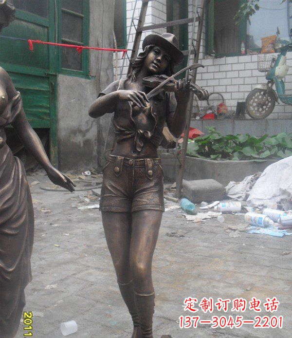 益阳美丽的玻璃钢女性雕塑