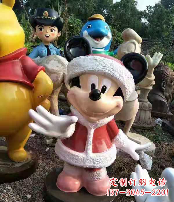 益阳玻璃钢制米老鼠雕塑