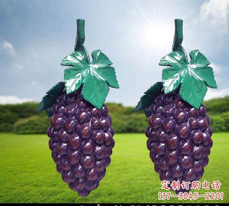 益阳玻璃钢水果雕塑创造出一个美丽的世界