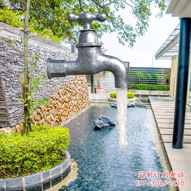 益阳玻璃钢水龙头喷泉