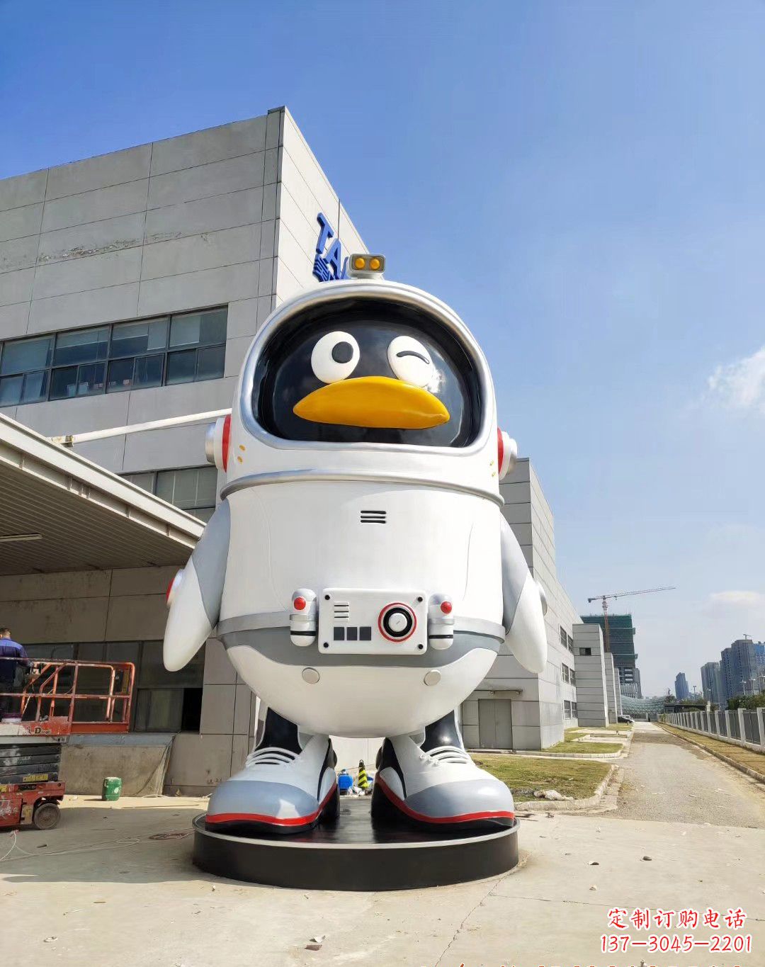 益阳玻璃钢企鹅雕塑——海洋的象征
