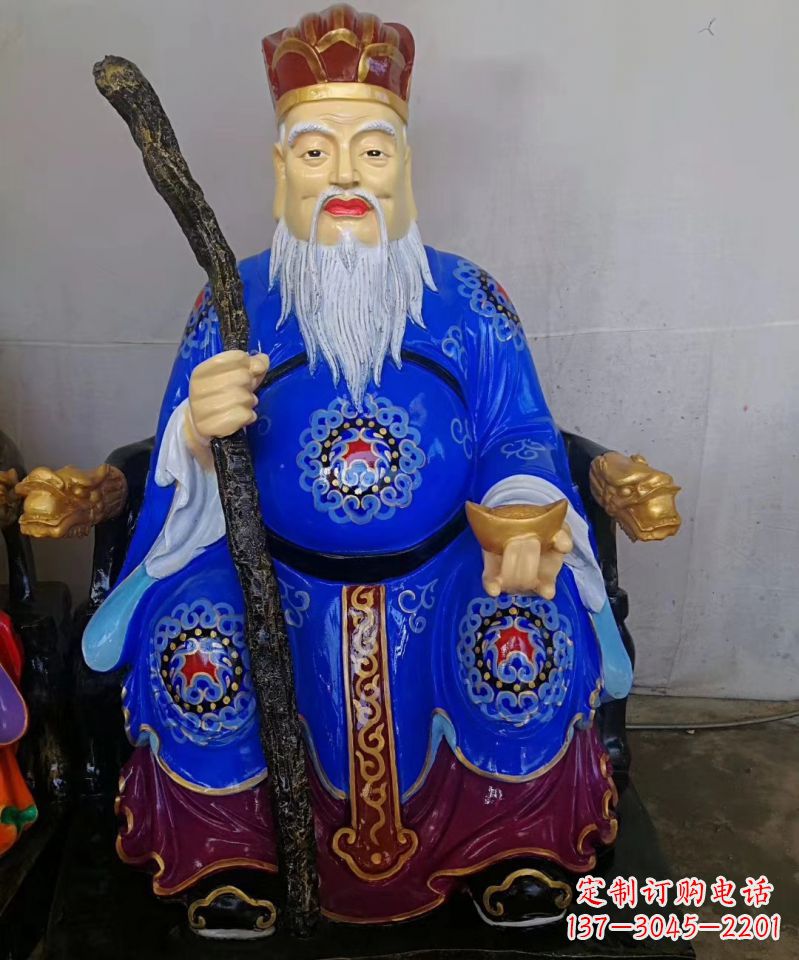 益阳玻璃钢制作的神像雕塑