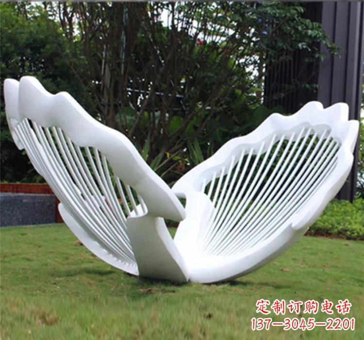 益阳不锈钢贝壳雕塑
