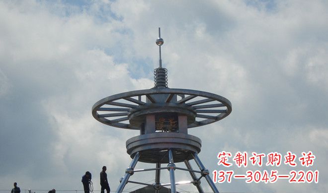益阳不锈钢避雷针广场景观雕塑