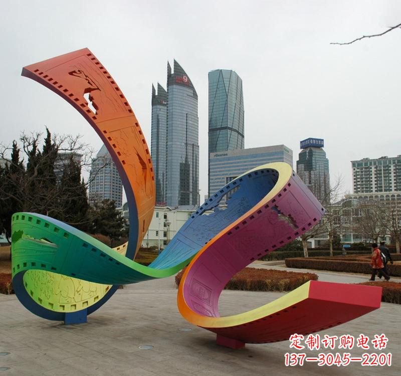 益阳精美的不锈钢城市景观雕塑