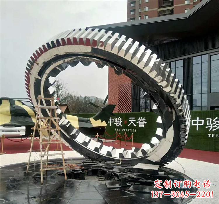益阳不锈钢齿轮雕塑