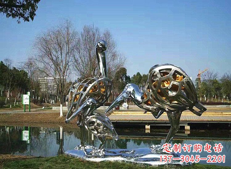 益阳精美非凡的不锈钢丹顶鹤雕塑