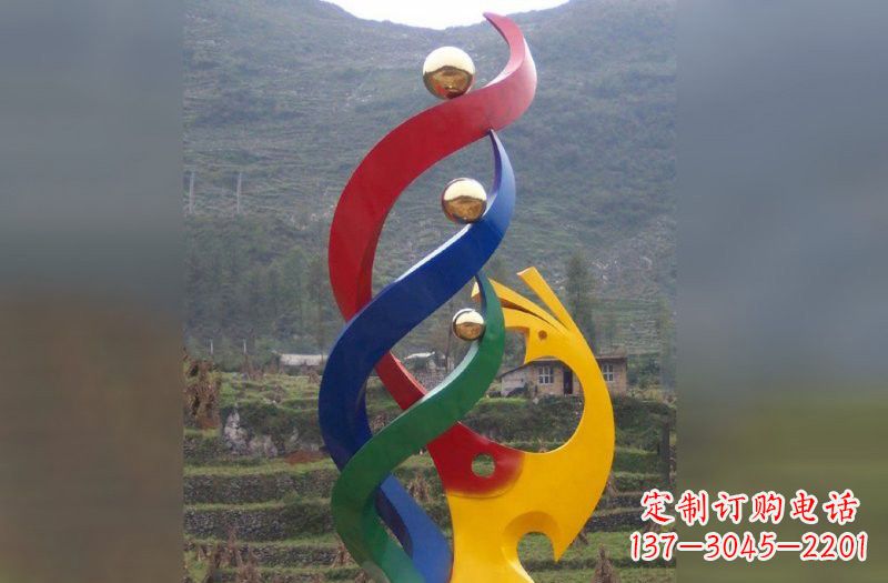 益阳不锈钢凤凰雕塑象征着精致的美