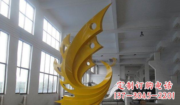 益阳不锈钢凤凰雕塑——给生活添彩